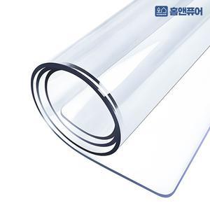 유리대용 식탁 책상 테이블 PVC 실리콘 비닐 투명 매트 1mm 맞춤 주문제작
