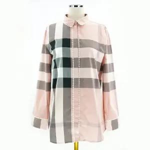 버버리 여자 레이스 셔츠 40503901 핑크 면 여성 명품 선물