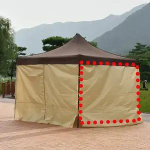 드림 천막 바람막이 DZ 끈타입 투명 벽면 2M 1면 옆면