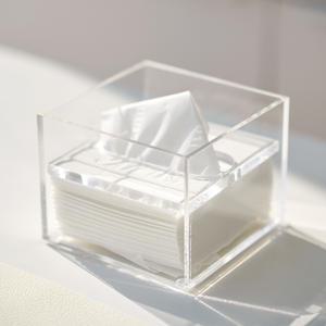 투명 아크릴 휴지 테이블 냅킨 케이스 각티슈 커버 통