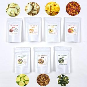 수제 건조 과일 야채 햄스터 토끼 소동물  간식 천연 먹이 사료