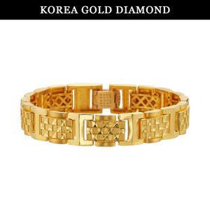 갤러리아 순금 팔찌 24K 남자 카이로 사각 금팔찌 75g