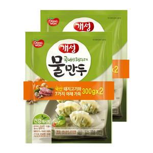 동원 개성물만두 300g, 2입, 2개(총 4개)