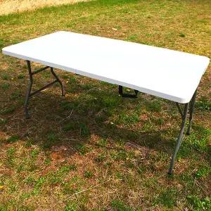 [칼루스]브로몰딩 테이블 1500 야외 테이블 테라스 실외 행사 플라스틱 아웃도어 캠핑