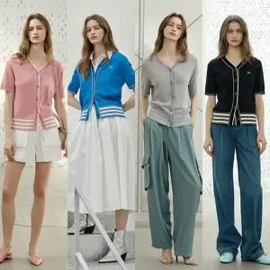 25SS 최신상 GGPX 스트라이프 엣지 가디건 3종 GX252F0301SW