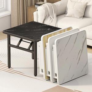 1인식탁 접이식식탁 가벼운 인식탁 4인 철제 간이 모던 A 공간활용 탁장 색상 프레임