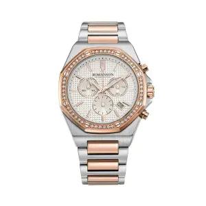 [롯데백화점]마션틴트(잡화) [로만손] 본사정품 오디에 옥타고논 크르노 남성 메탈시계 RWRMQM4BS003CRWH0