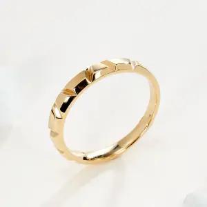 14K 대각 크로스 컷팅 남성 반지 RCM41412