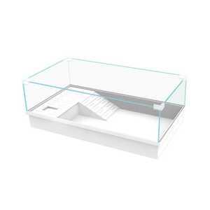 거북이 집 어항 사육장 수족관 수조 배수구