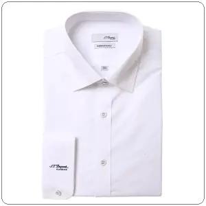 [대구백화점] [듀퐁셔츠]면혼방 스트레치 소재를 사용한 셔츠(SE4FM22LS924SWH)