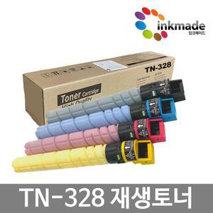 코니카미놀타 TN-328 재생토너 bizhub C025DNI bizhub C030DNI C036DNI TN-328K TN-328C TN-328M TN-328Y