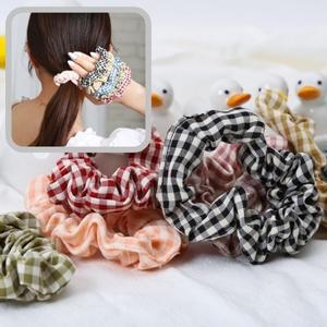 얇은 곱창 머리끈 미니 스프링 당고머리밴드