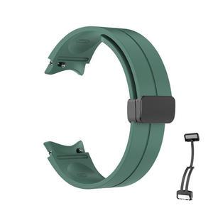 갤럭시워치5 날개형 디버클 스트랩 마그네틱 실리콘 스포츠밴드 40mm 44mm