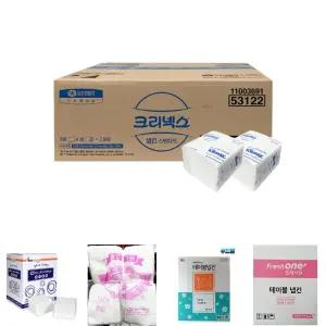 크리넥스 냅킨 스탠다드 180매/업소용/뽑아/쓰는/티슈/내프킨/갈색/유한/킴벌리/식당용/뽑아쓰는냅킨/카페