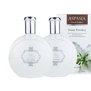 아스파시아 오데 퍼퓸 스위트 파우더리 50ml 2개