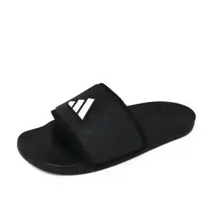 아디다스 아딜렛 남성 여성 공용 회사 사무실 발편한 스포츠 슬리퍼 실내화 블랙 JS1144