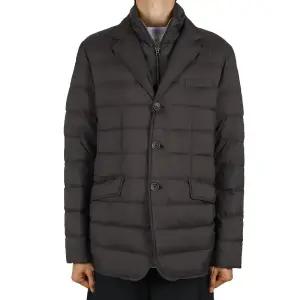 에르노 25FW 남성 LA GIACCA 구스다운 패딩 블레이져 다크브라운 PI001ULE 12456Z 8993