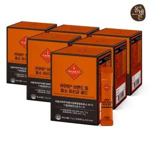 올바른 카무트 브랜드 밀 효소 유산균 골드 30포 6박스  총 6개월분 180포)