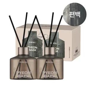 쿤달 시그니처 퍼퓸 디퓨저 2구 세트 편백 200ml - 1개