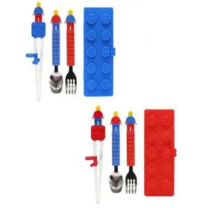 옥스포드 블럭 3종 케이스 세트 옥스포드 수저포크