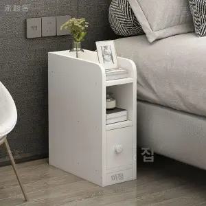 틈새 협탁 원목 침대선반 엔틱 옆 테이블 안방