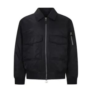 리사이클링 집업 MA-1 점퍼 블랙(PHMAX6017)