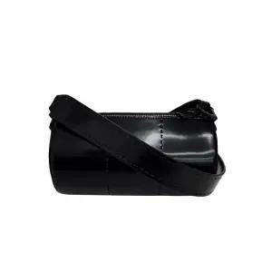 로고 버클 브러쉬드롤 레더 숄더백 2345161434600 005