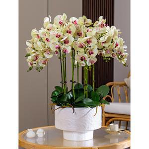 호접란 조화 대형 취임난 인테리어 인공 난초 화분 난꽃