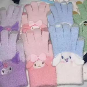 [지우프랜즈] 초등 주니어A 캐릭터 겨울 장갑 니트장갑