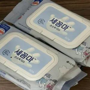 세꼼마 티엠 손소독 티슈 캡형 50매 3개