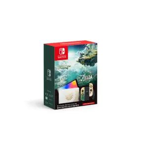 닌텐도 스위치 OLED 젤다의 전설 티어스 오브 더 킹덤 에디션 (게임 미포함) WOW