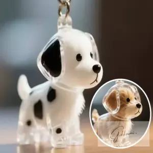 슬우네Pick 강아지 털보관키링 강아지털보관함 반려동물추억