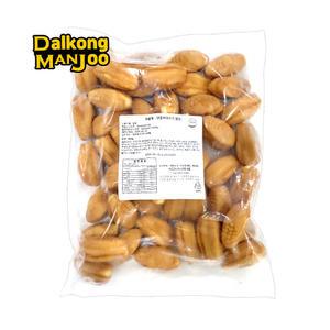 커스터드크림 냉동 만쥬 벌크 800g 2개입 카스테라 달콩만주 델리만쥬