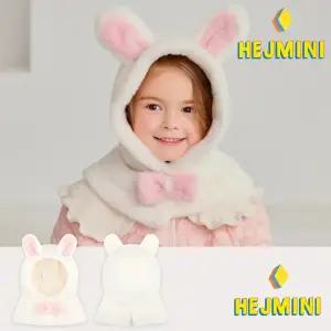 [헤이미니] 버니총총케이프후드워머