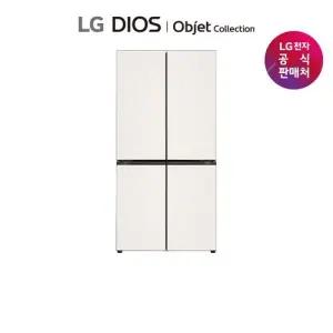 [871L]LG 디오스 AI 오브제컬렉션 냉장고 베이지(M876GBB232)
