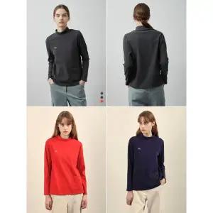 갤러리아 올리비아로렌 포켓 자수 반넥 티셔츠 VVBAL4W9391