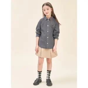 [BEANPOLE KIDS] [Essential] 데님 셔츠  그레이 (BI5864UE13)