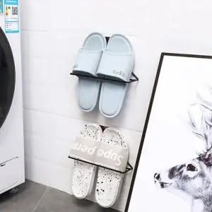 현관 욕실 정리 슬리퍼 거치대 실내화 걸이 슈즈랙