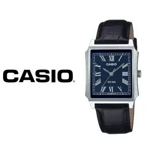 카시오 사각 스퀘어 빈티지 클래식 탱크 남자 가죽시계 MTP-B190L-2B
