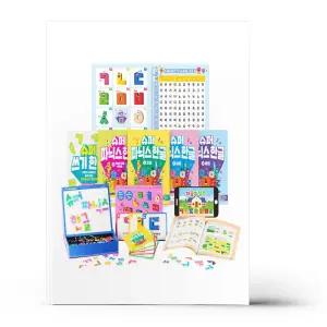[카드10%+선물] 슈퍼 파닉스 한글+소리 나는 자석 세트 - 전5권 (세이펜/세이고 호환. 펜 미포함)