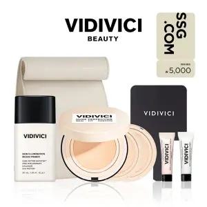 [비디비치](강남점)[11월기획] 누드 퍼펙션 스킨 핏 쿠션(15g x 3) + 모찌 프라이머 30ml 세트 (+ 베이...