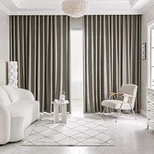 [지나송]형상기억 레일형 암막커튼(레일 별도) 대형