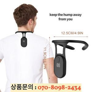 스마트 자세 교정기 마이크로 진동 훈련 알림 센서 등 목 험프 성인 및 어린이용