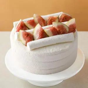 [파리바게뜨] 우유가득 생크림 케이크 1호(무화과)