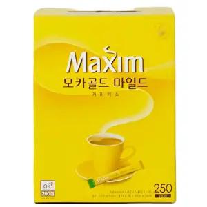 맥심 모카골드 마일드 커피 믹스 대용량 250T