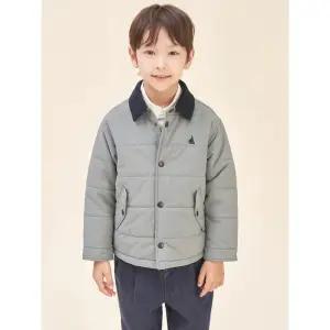 [BEANPOLE KIDS] 칼라 재킷형 패딩 점퍼  카키 (BI5938U01H)