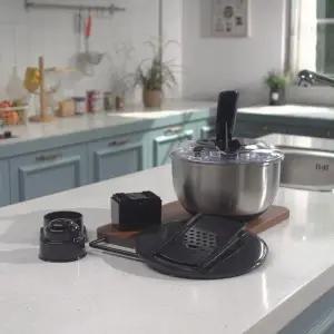 [오슬로] 만능스텐볼(야채탈수,손질 채칼 6종 포함!)