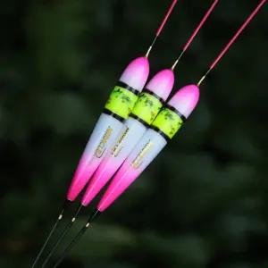 미라클 꽃가람 2점등 스마트전자찌 민물전자찌 [[[찌몸통만]]] 카본LED 나노신소재 신상 정품