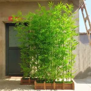 인조 대나무 장식 가림막 실내 테라스 조경 식물 파티션