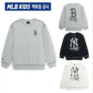 [MLB키즈](강남점)[백화점 공식] 25FW 스트릿 베이직 로고 아트웍 맨투맨 (3color) 7AMTB0654